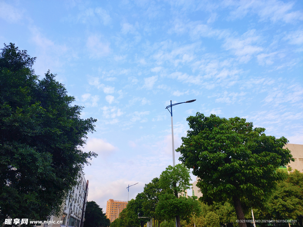 蓝天