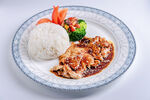照烧鸡扒饭
