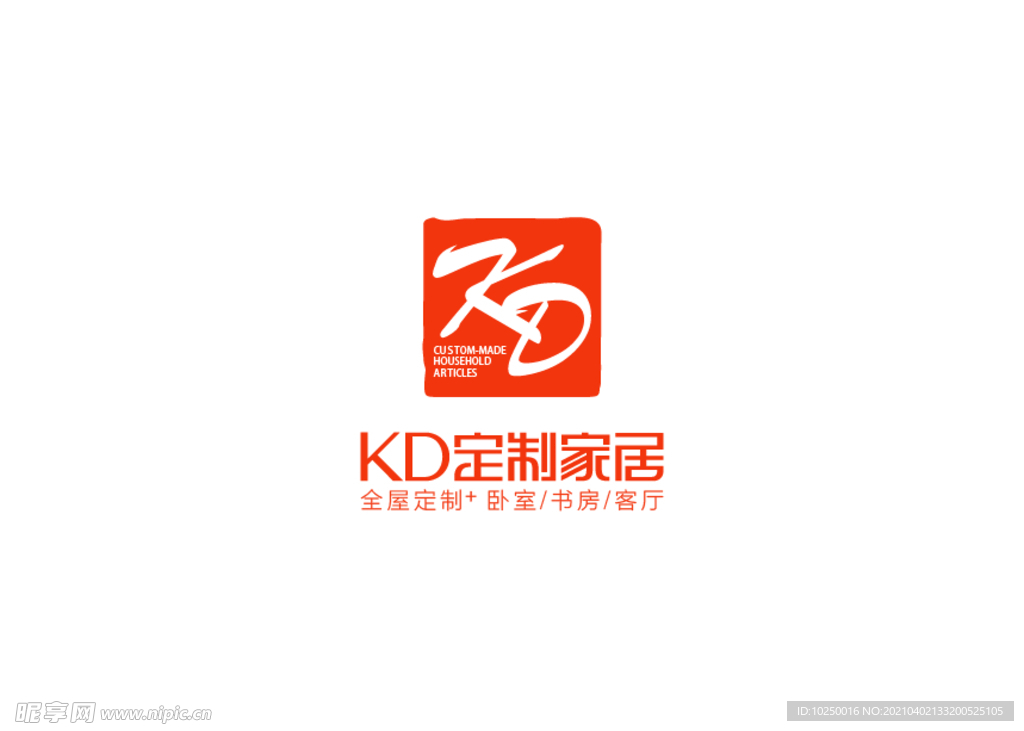 KD定制家居LOGO