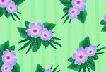 花卉插画背景素材图