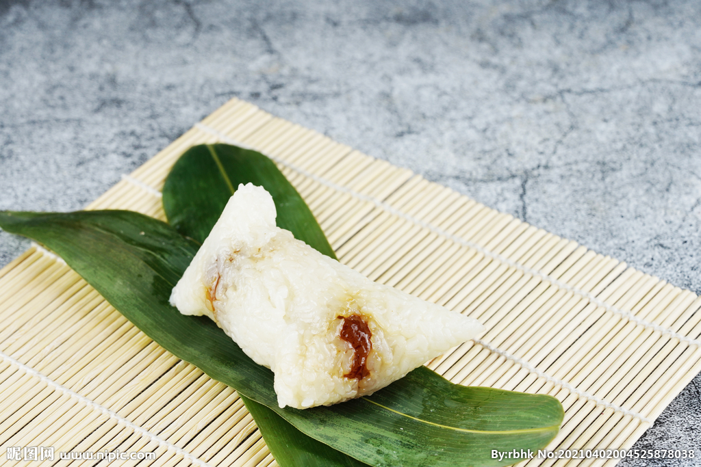 美味粽子摄影图