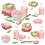 spa用品矢量