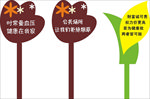 花草标识牌