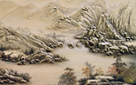 装饰画 新背景墙 瓷砖背景墙