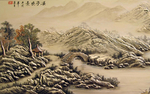 装饰画 新背景墙 瓷砖背景墙