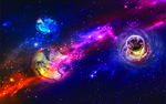 星空 科幻 银河系 梦幻 浩瀚