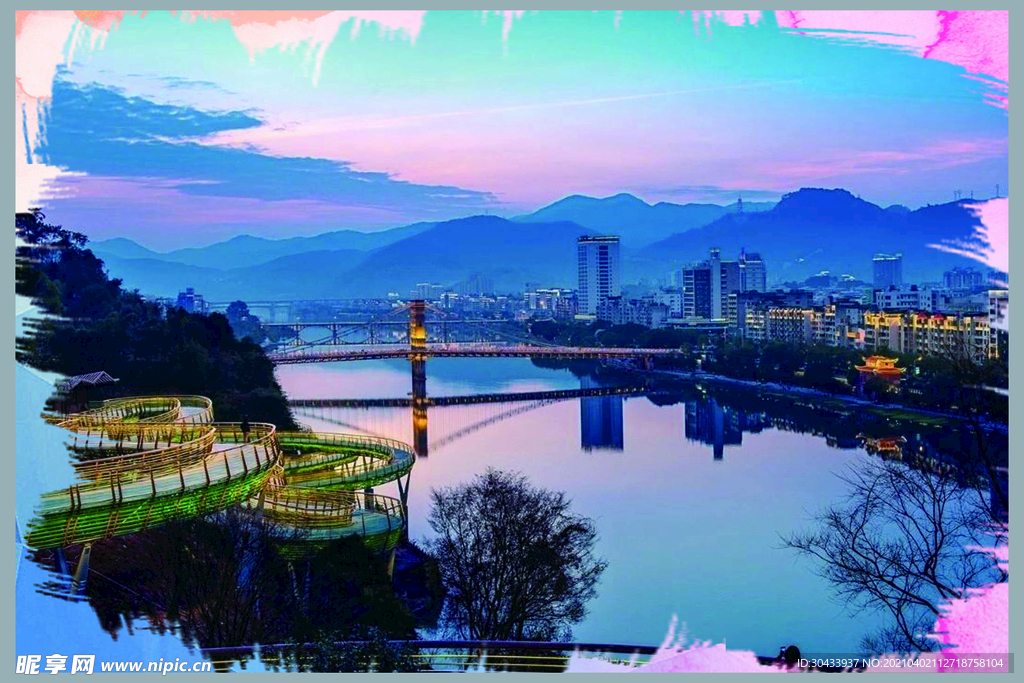 沙县风景图