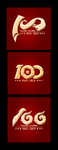建党100周年字体