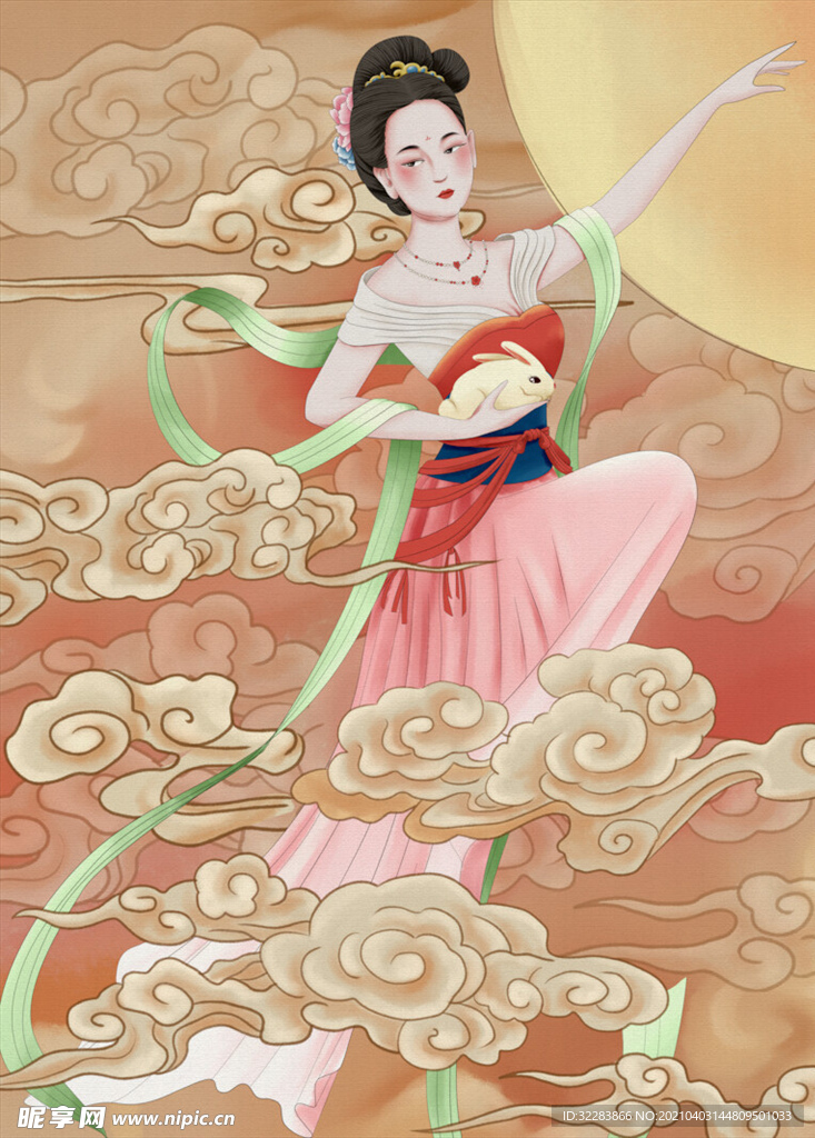 中秋插画