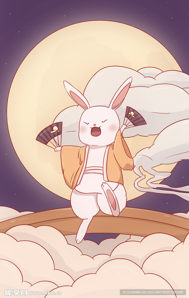 中秋插画