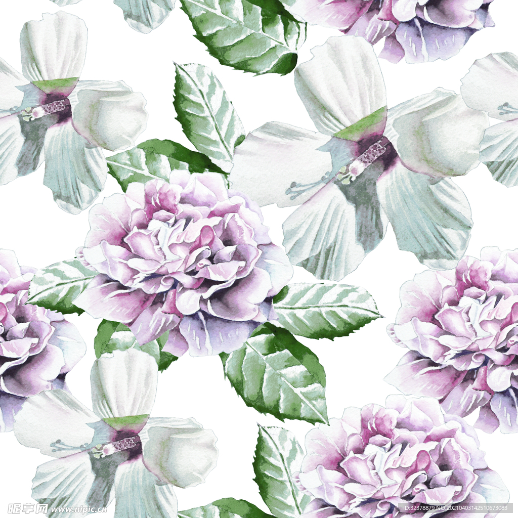 手绘花