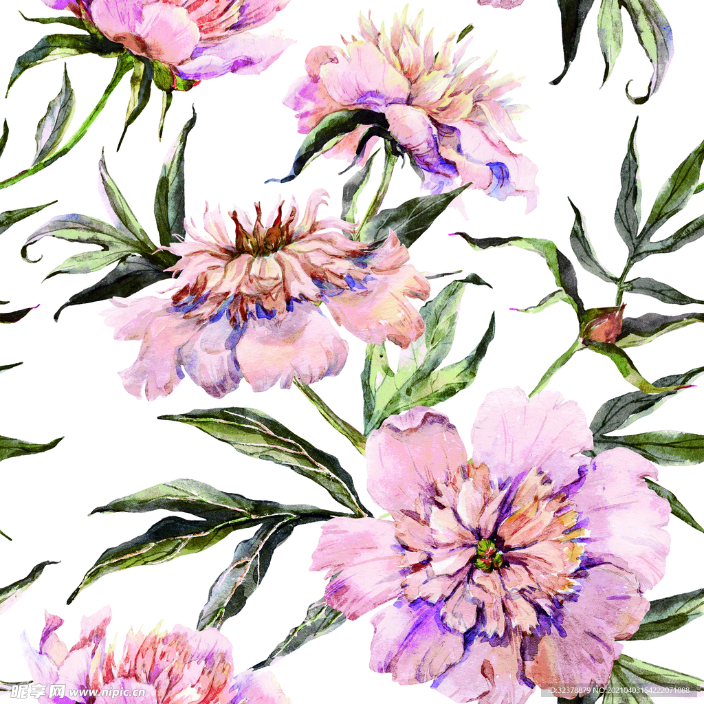 手绘花