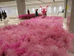 粉色花