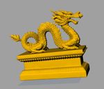 CAD立体雕塑模型