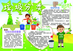 垃圾分类手抄报
