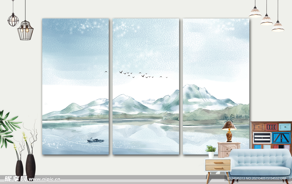 山水画