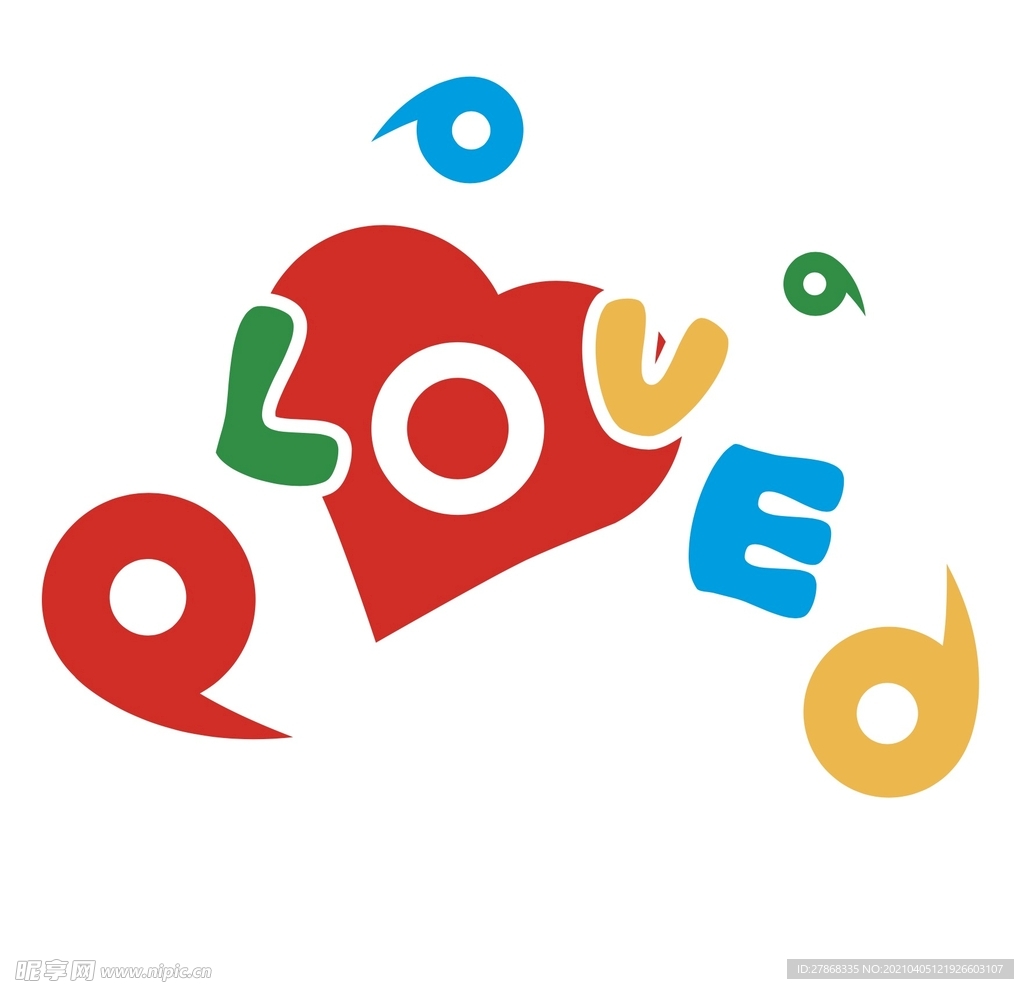 素材爱心love