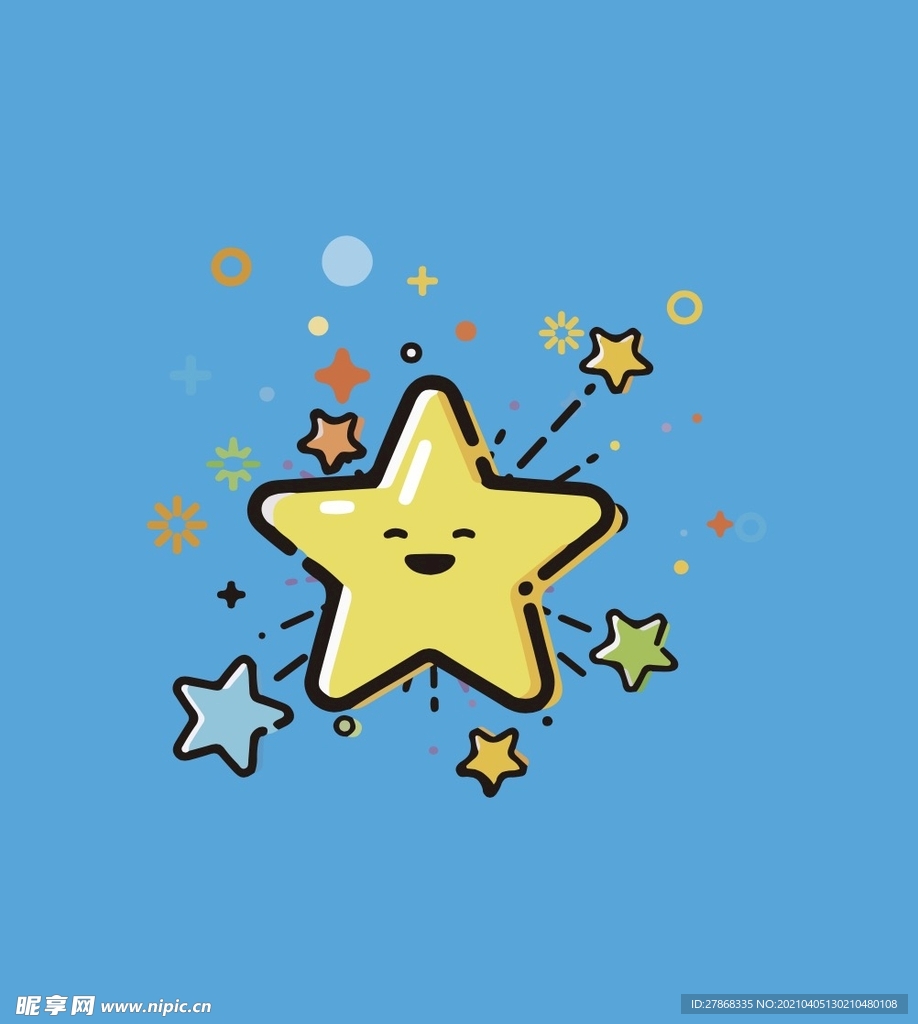 星星卡通