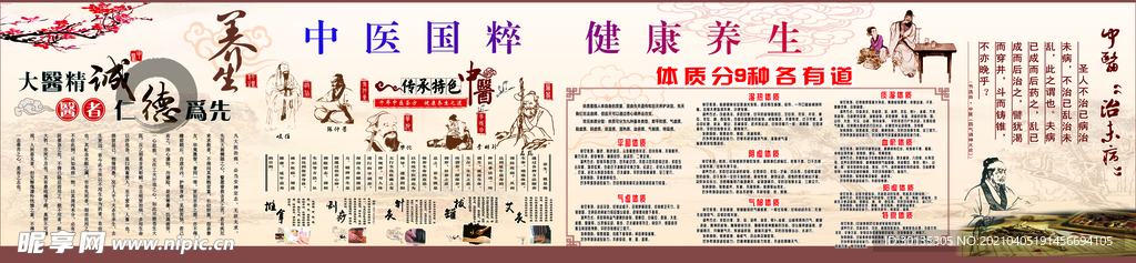 中医文化宣传栏