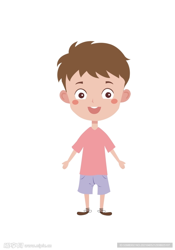 卡通男孩人物