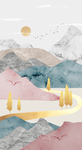 山水挂画