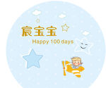 儿童生日背景板