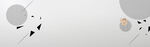简约文艺复古黑白banner