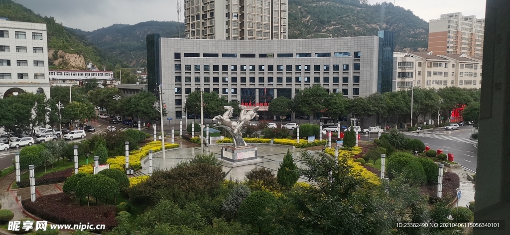 吴起街景