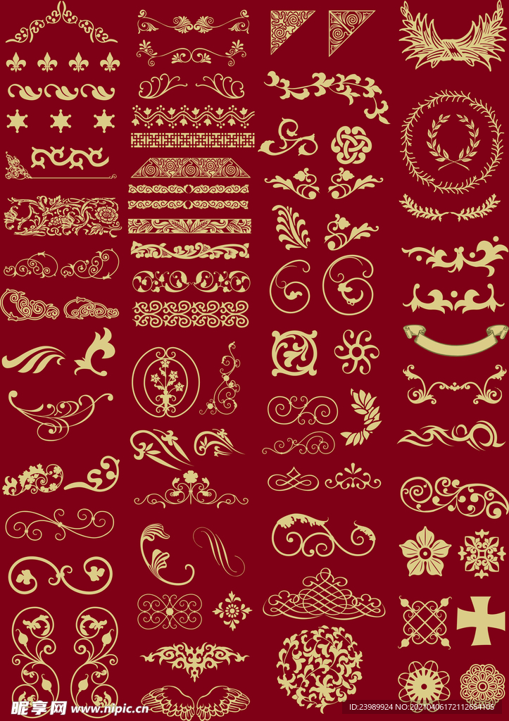花纹 花边
