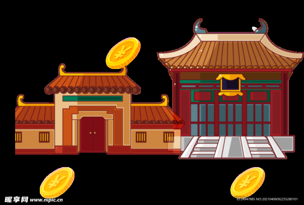卡通建筑