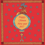 公鸡新年矢量