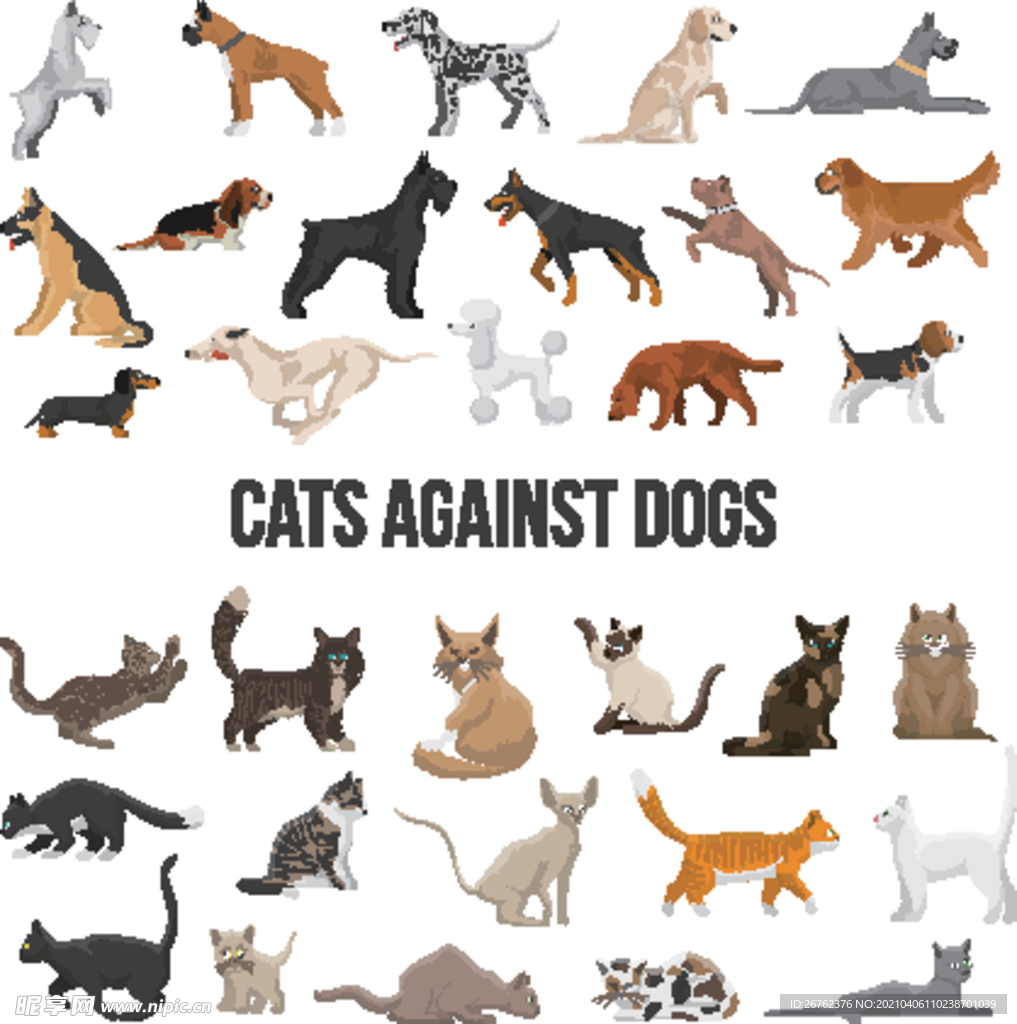 猫狗造型图标