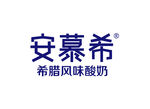 安慕希酸奶logo