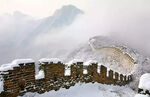 长城雪景图