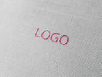 纹理logo印刷样机模板