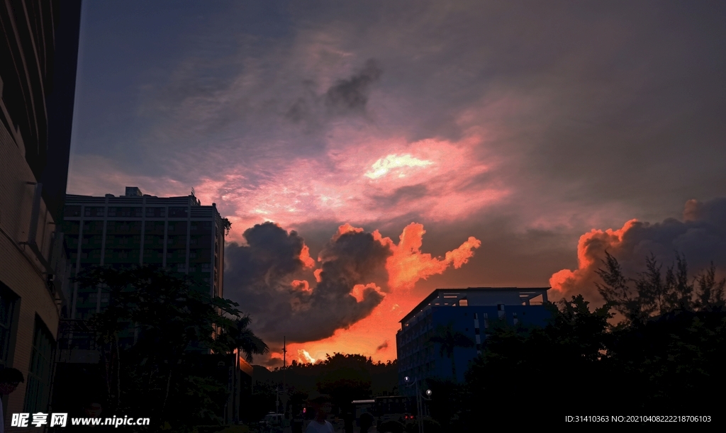 夕阳