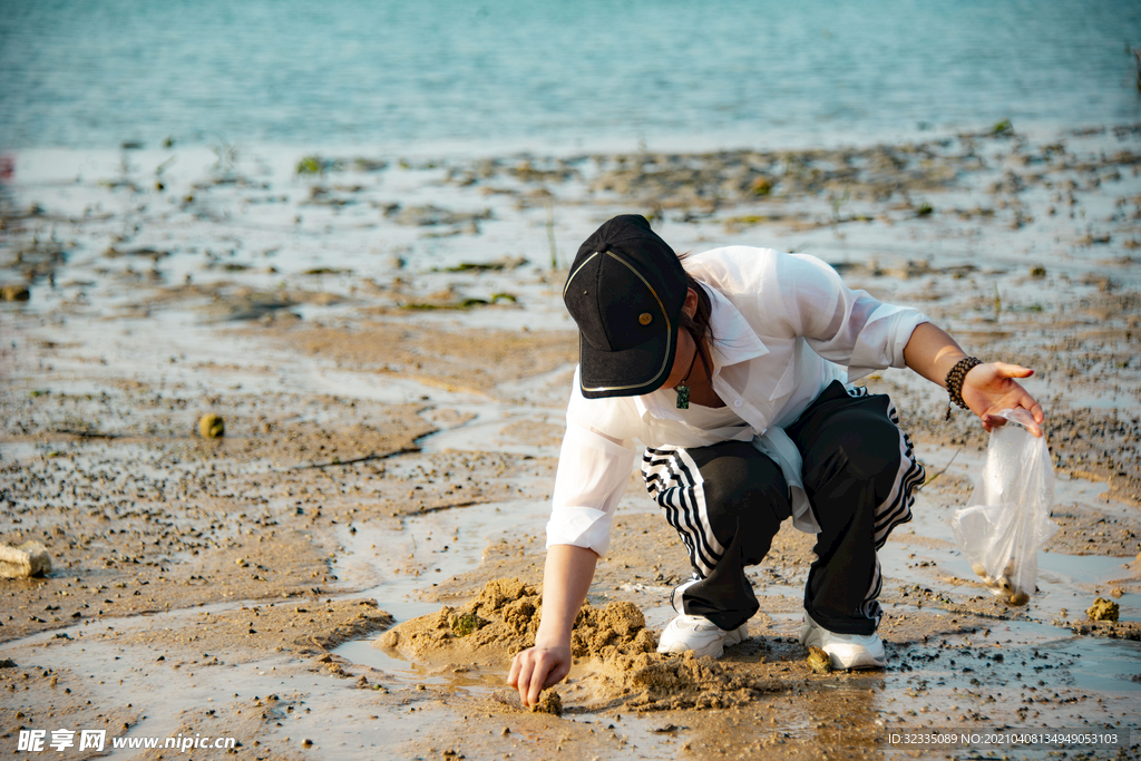 赶海