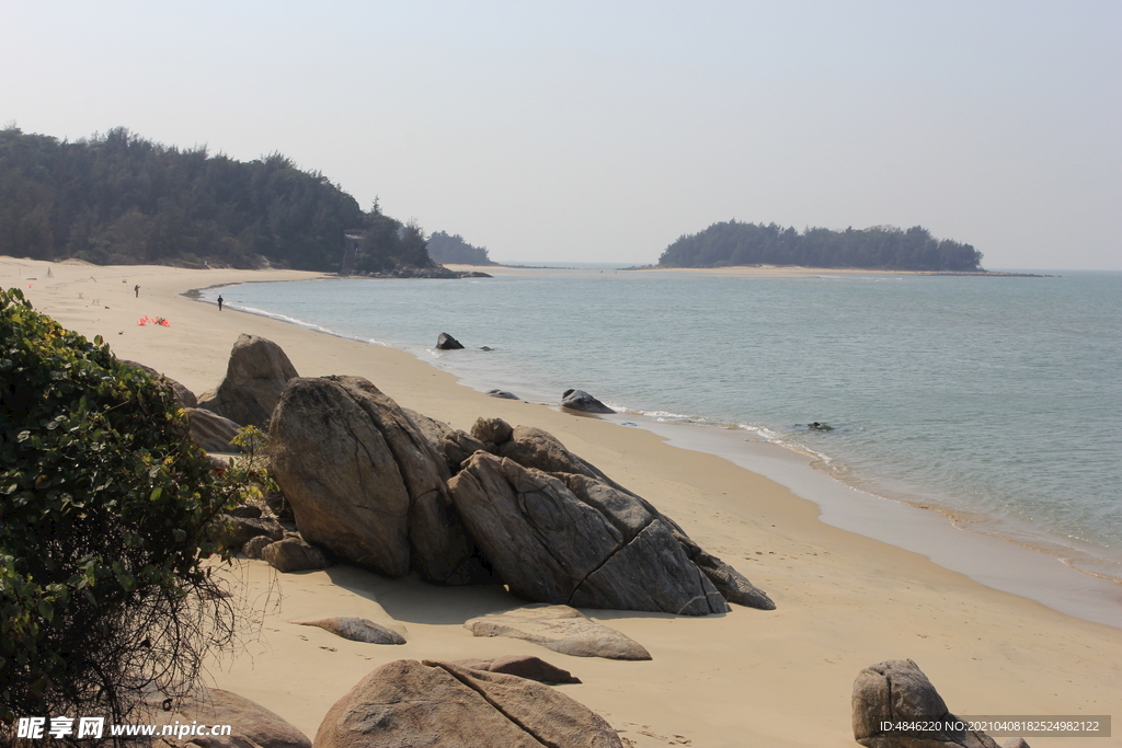 海陵岛马尾海滩