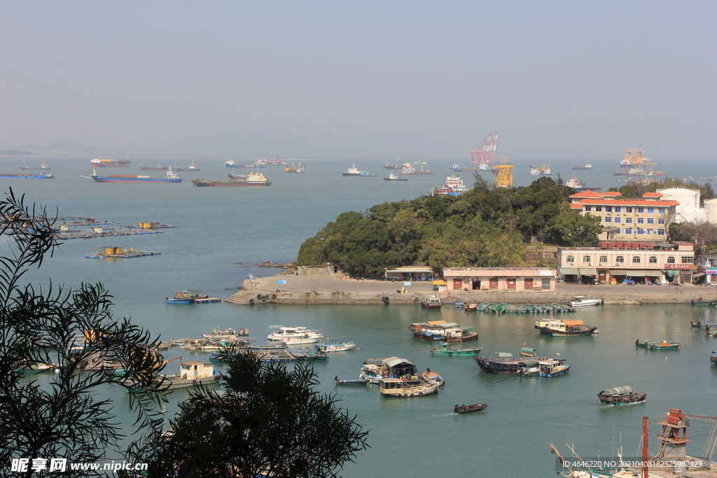 海陵岛闸坡渔港