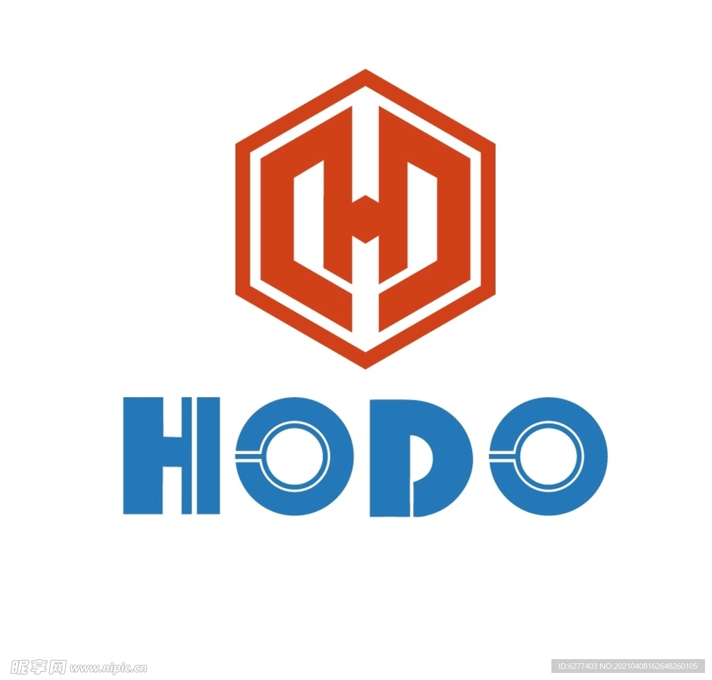 HD字母logo设计