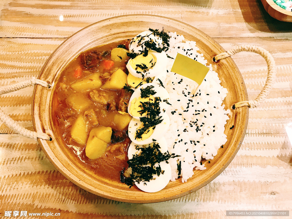 咖喱土豆饭