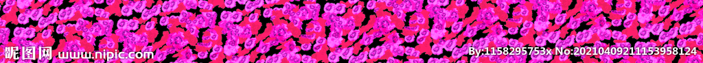 红色花