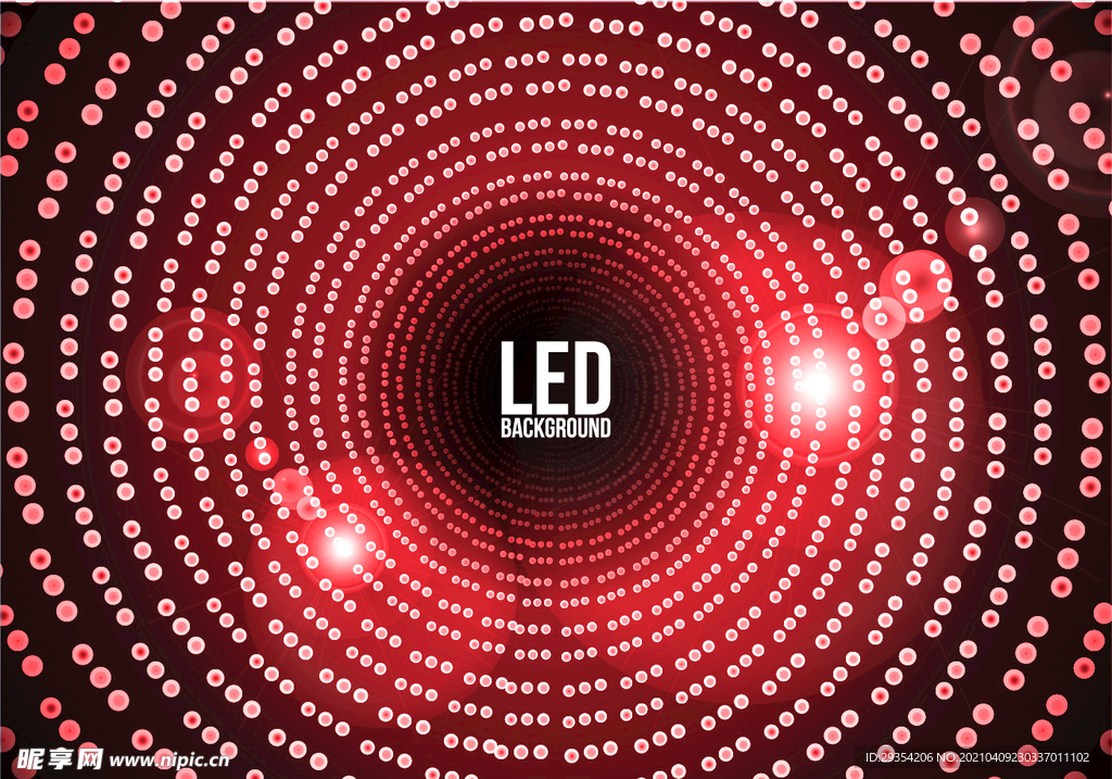 LED炫彩格子阵列点图片