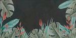 欧式手绘水彩花卉装饰画壁画背景