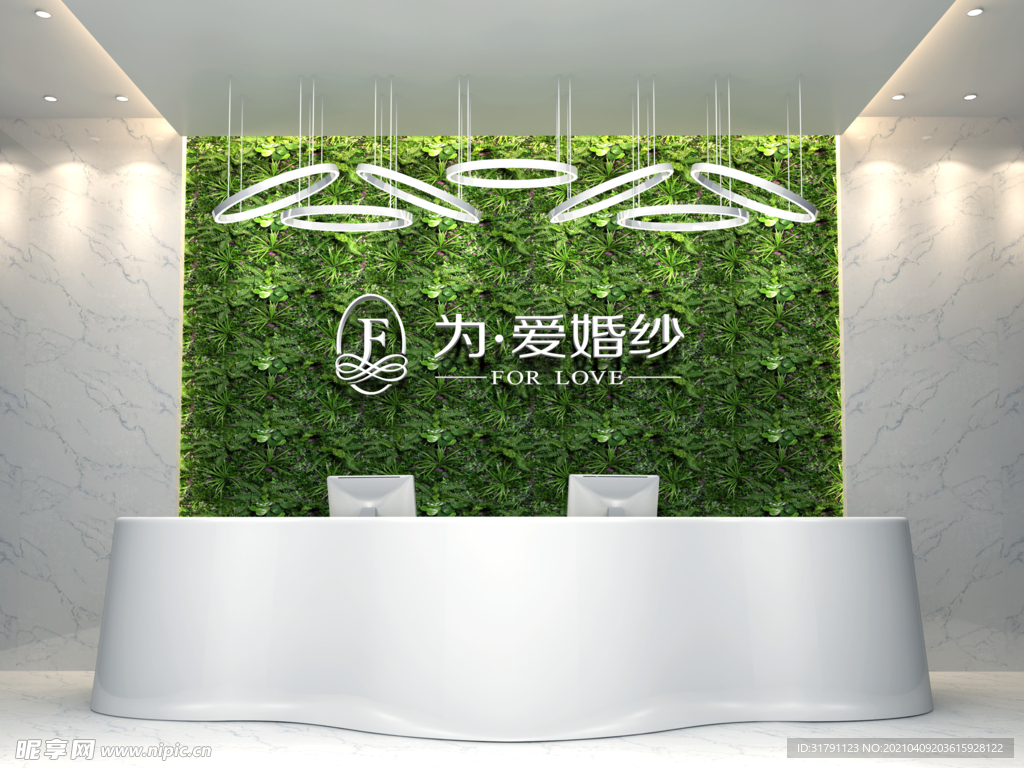 形象墙样机