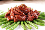 四季豆炒牛柳