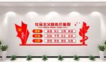 核心价值观文化墙