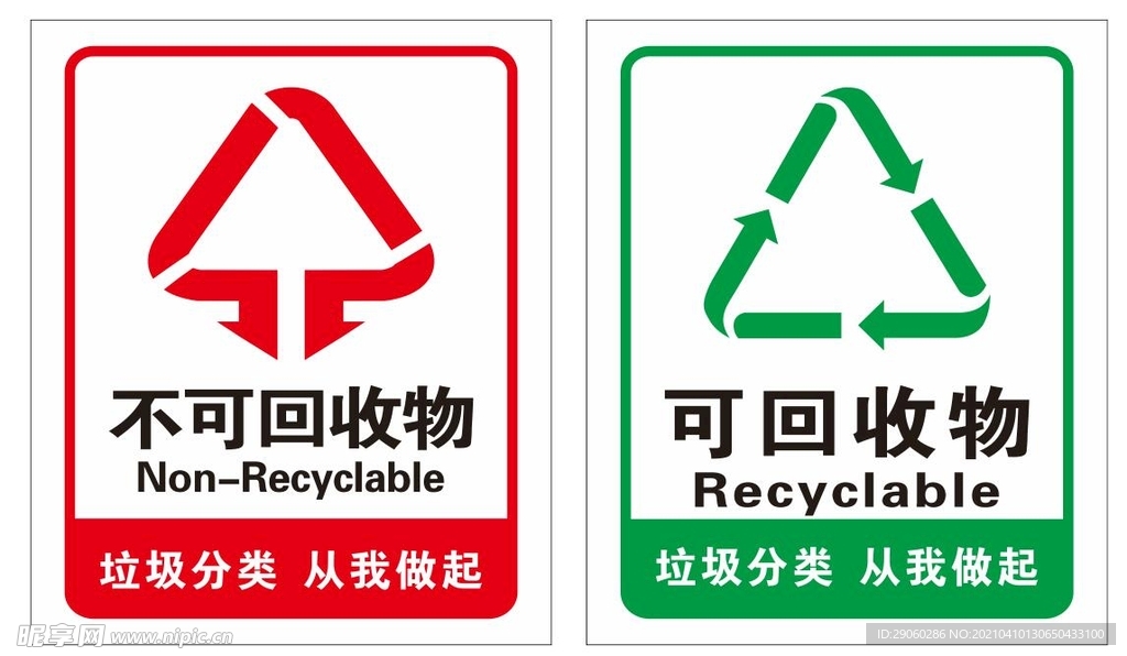 可回收不可回收
