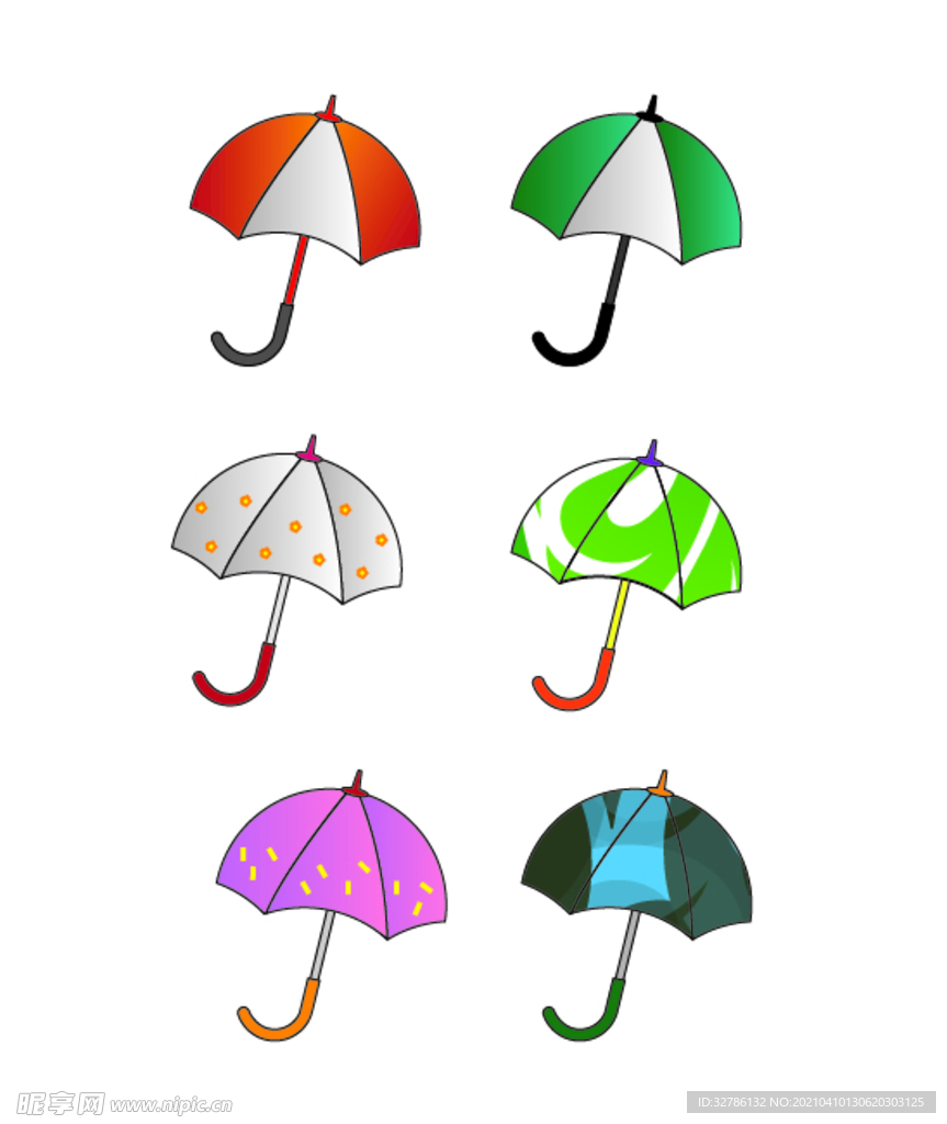 雨伞素材