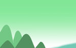 山 清新 绿色 桌面背景 底图